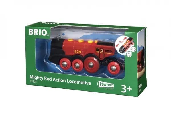 BRIO 33592 Mighty Red Action Locomotive