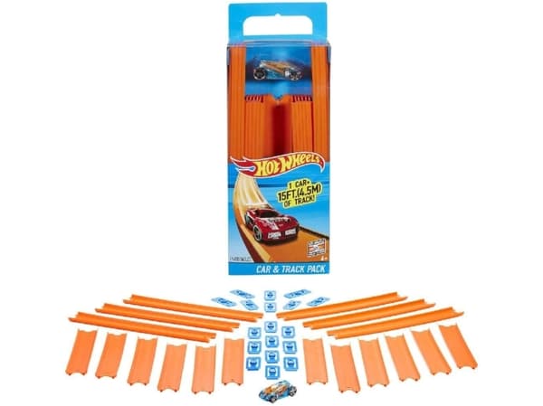 Hot Wheels HOT WHEELS byggbar bane med bilmodell, BHT77