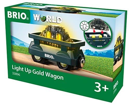 BRIO 33896 Gullvogn med lys
