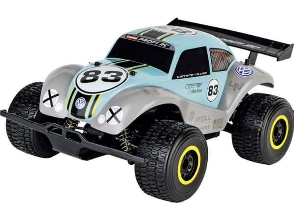 Carrera Radiobil VW Beetle PX 1:18 gråblå (183013)