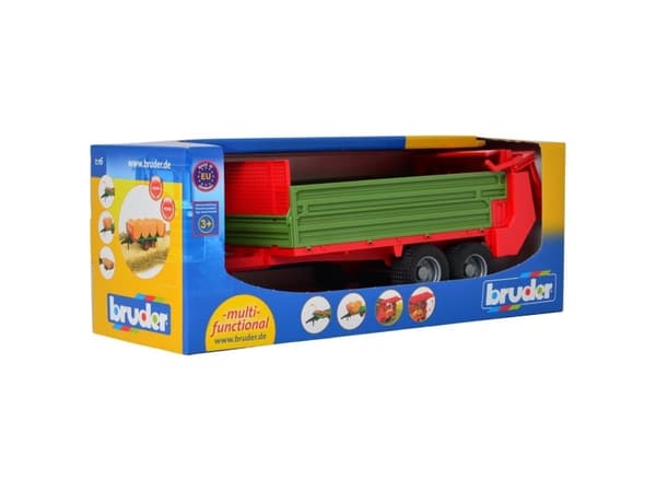 BRUDER 02209, 3 vuosi/vuosia, Muovi, Vihreä, Punainen