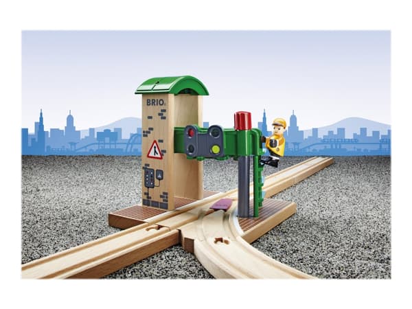 BRIO Stasjon med signal