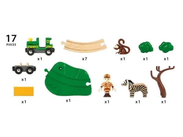 BRIO 33720 Safari Railway Set