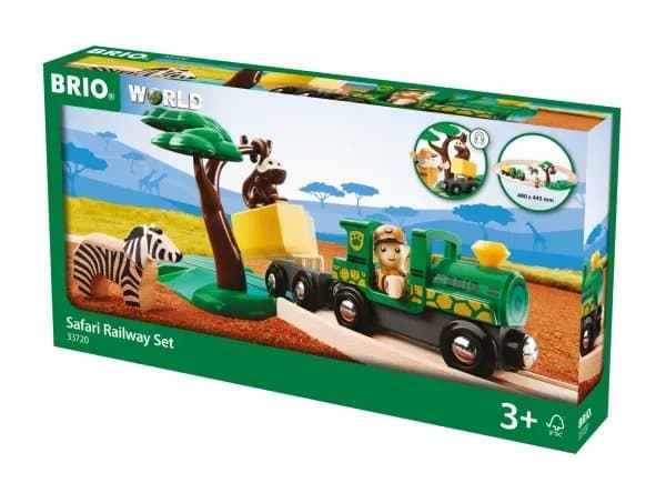 BRIO 33720 Safari Railway Set