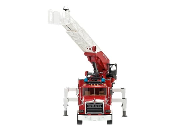 BRUDER MACK Granite fire engine with water pump, 4 vuosi/vuosia, ABS-synteettinen, Punainen, Valkoinen