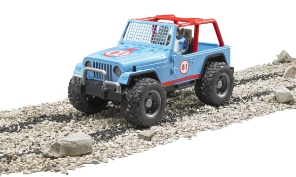 BRUDER 2541, Jeep, 3 år, Plast, Blå