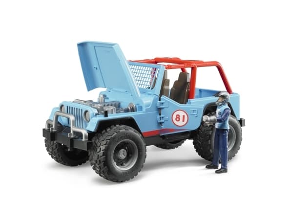 BRUDER 2541, Jeep, 3 år, Plast, Blå