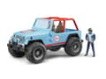 Miniatyrbilde 2 av 5: BRUDER 2541, Jeep, 3 år, Plast, Blå