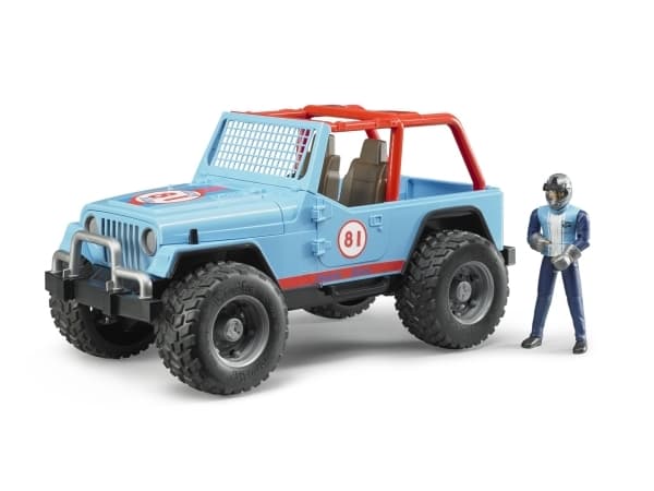 BRUDER 2541, Jeep, 3 år, Plast, Blå