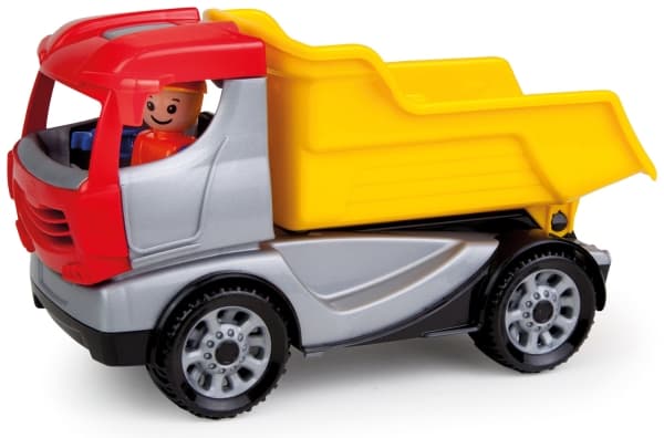 Lena Truckies Dump Truck, Truck, 2 år, Grå, Rød, Gult