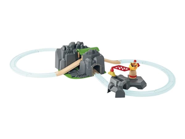BRIO 33889 Kran og fjelltunnel