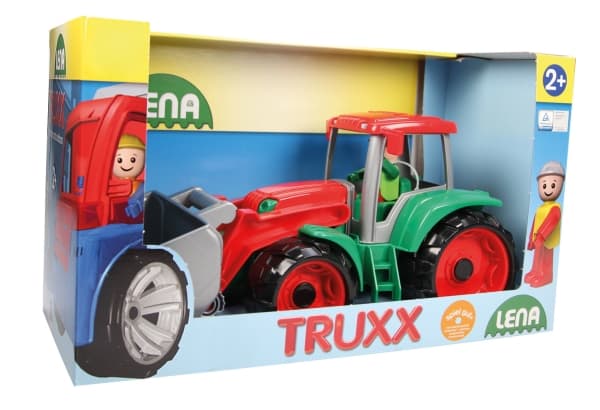 Lena TRUXX 04417, Traktor, 2 År, Plast, Svart, Grön, Grå, Röd