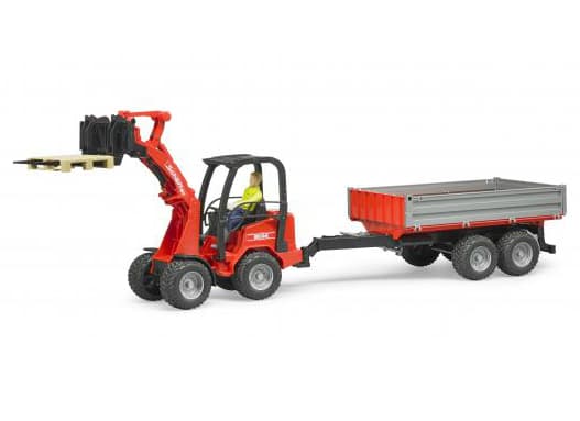 Bruder Schäffer Compact loader 2630 with figure and accessories toy