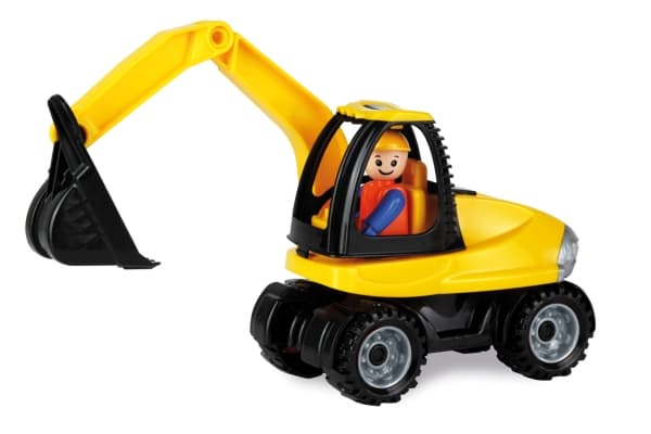 Lena Truckies Excavator, Kaivinkone, Sisä- ja ulkotila, 2 vuosi/vuosia, Musta, Keltainen