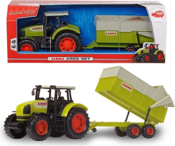 Dickie Toys 203739000, Traktor, 3 År, Svart, Grön, Röd, Vit