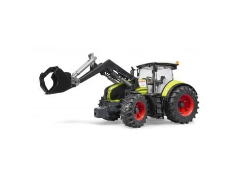 Bruder Claas Axion 950 tractor with frontloader toy