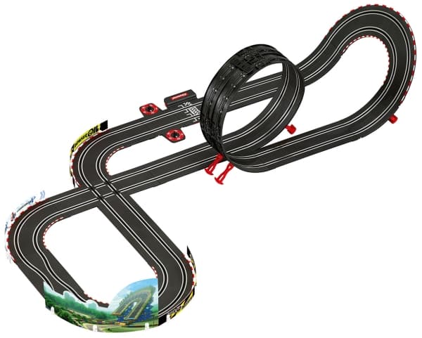 Carrera RC Nintendo Mario Kart Mach 8, Vehicle & track set, 6 år, Plast, Sort, Rød