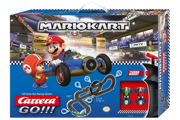 Carrera RC Nintendo Mario Kart Mach 8, Vehicle & track set, 6 år, Plast, Sort, Rød