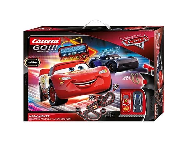 Carrera RC Neon Nights Cars, Kjøretøy og banesett, 6 år, Plast, Sort, Rød, Gult, Blå