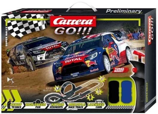 Carrera RC 62495, Vehicle & track set, 6 År, Svart, Brun, Röd