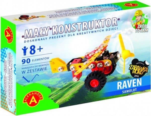 Alexander the Little Constructor Raven Plane (590727)