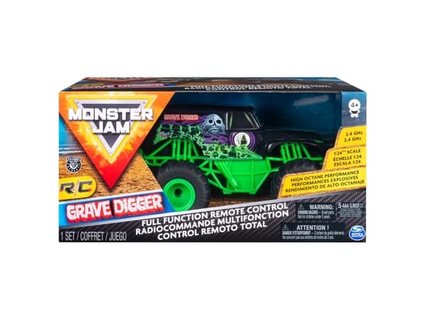 Monster Jam RC mittakaava 1:24