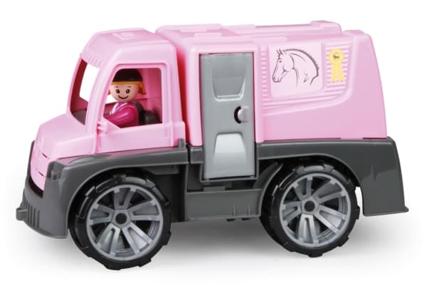 Lena TRUXX 04458, Lastbil, Horse carriage, Inomhus / utomhus, 2 År, Plast, Svart, Grå, Rosa