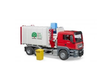 Bruder MAN TGS Side loading garbage truck toy