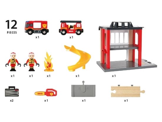 BRIO World 33833 Fire Station