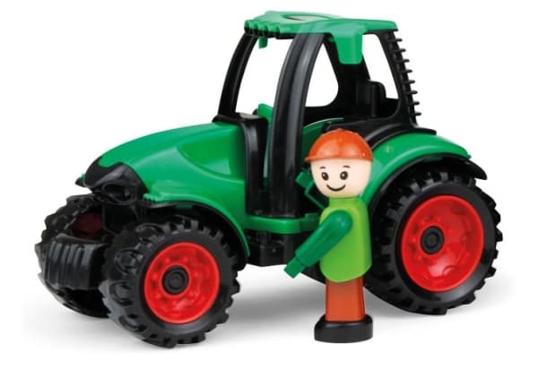 Lena Truckies Tractor, Traktor, 2 År, Plast, Svart, Grön