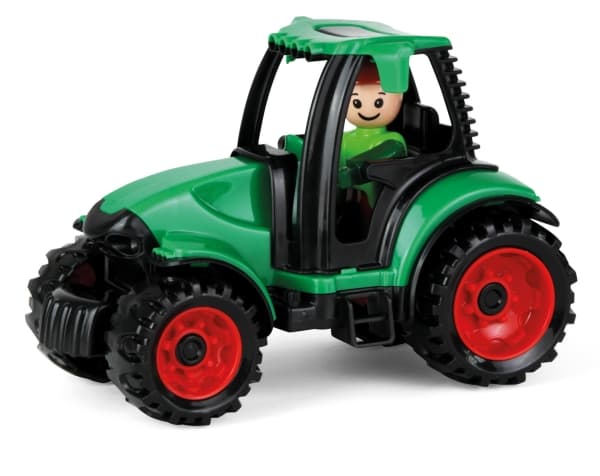 Lena Truckies Tractor, Traktor, 2 År, Plast, Svart, Grön