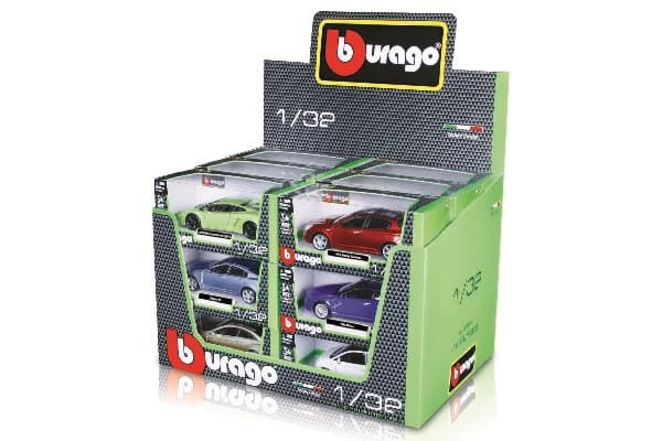 BBURAGO bilmodell 1/32 Samling, assort., 18-43100