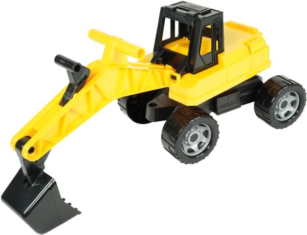 Lena GIGA TRUCKS 02047, Gravemaskin, 2 år, Plast, Sort, Gult