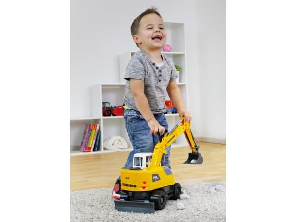 Lena Worxx 04611, Modellgrävmaskin, 3 År, Plast, Svart, Vit, Gul