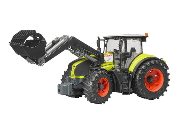Bruder Claas Axion 950 tractor with frontloader toy