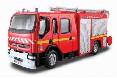 Bburago Renault Premium Straż Pożarna 1:50 (276062)