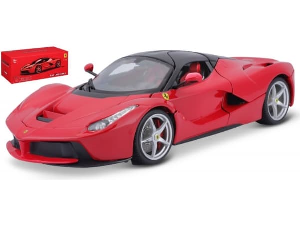 BBURAGO Ferrari Laferrari Signature, Sportsbil, Montert på forhånd, 1:18, Ferrari Laferrari Signature, Hankjønn, Rød