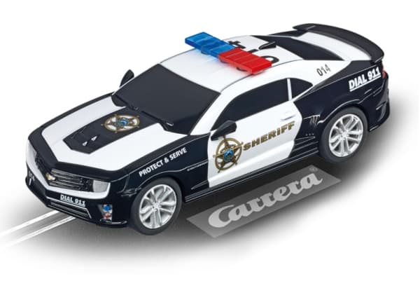 Carrera Toys Chevrolet Camaro "Sheriff", Fordon, 6 År, Svart, Vit