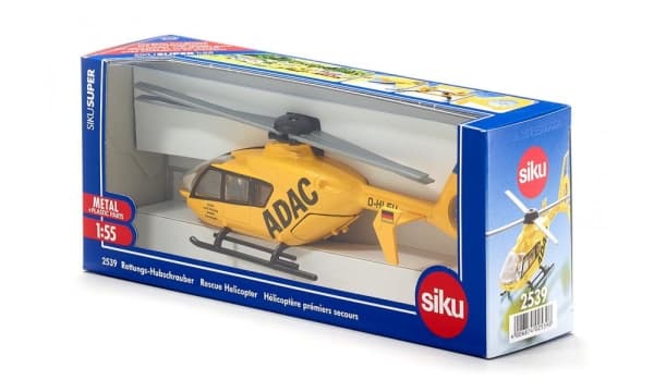 Siku 10253900000, Pienoismallihelikopteri, 3 vuosi/vuosia, Metalli, Muovi, Harmaa, Keltainen