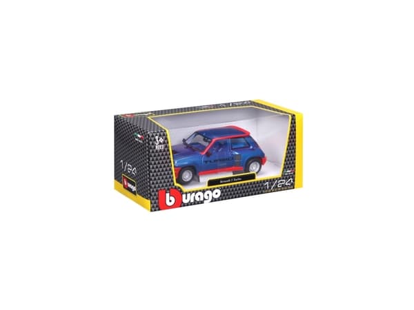 BBURAGO 18-21088, Rallybilmodell, Montert på forhånd, 1:24, Renault 5 Turbo, Metall, Plast, 3 år