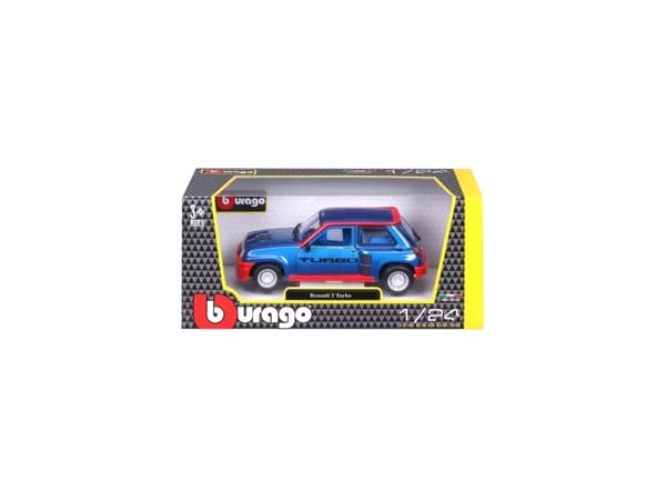 BBURAGO 18-21088, Rallybilmodell, Montert på forhånd, 1:24, Renault 5 Turbo, Metall, Plast, 3 år