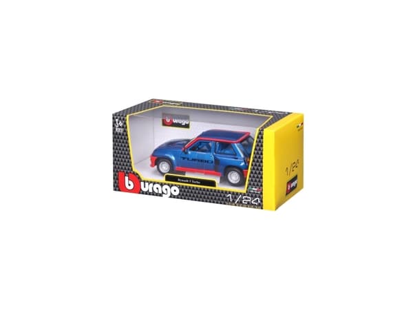 BBURAGO 18-21088, Rallybilmodell, Montert på forhånd, 1:24, Renault 5 Turbo, Metall, Plast, 3 år