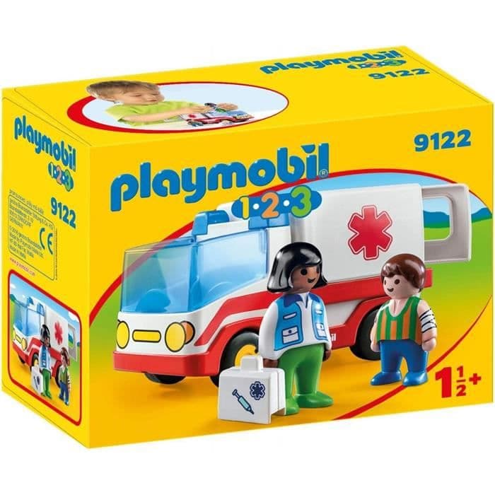 PLAYMOBIL 1.2.3. - 9122 - Ambulance