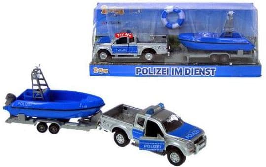 Hipo Auto Poliisi 12cm veneellä (510614)