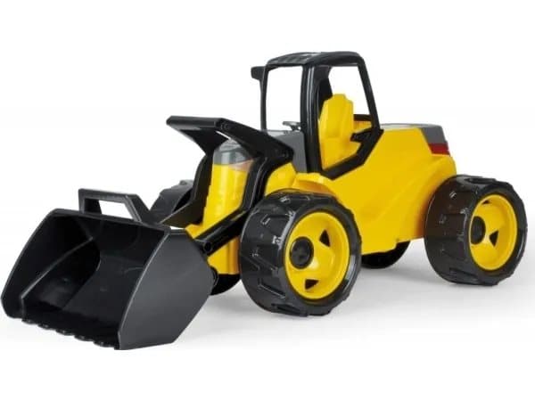 Lena GIGA TRUCKS Earth mover Pro, Grävmaskin, Earth mover, Inomhus / utomhus, 3 År, Svart, Gul
