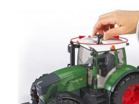 BRUDER Fendt 936 Vario, 3 År, ABS synthetics, Multifärg