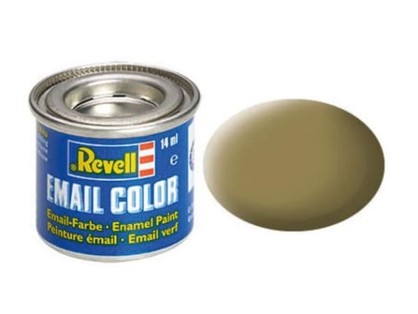 Revell Email Color 86 Olive Brown Mat, Scale Model Engineering Objects