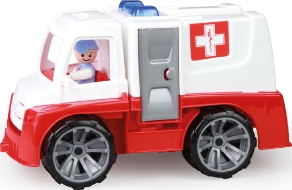 Lena TRUXX 04446, Truck, Ambulance, 2 år, Plast, Rød, Hvit