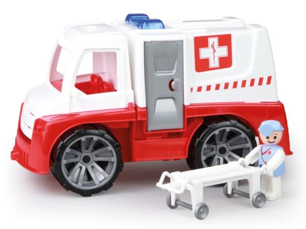Lena TRUXX 04446, Truck, Ambulance, 2 år, Plast, Rød, Hvit
