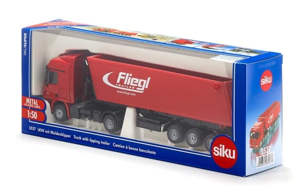 Siku LKW mit Muldenkipper, Förmonterad, Modellastbil / -släp, 1:50, Metall, Plast, 3 År